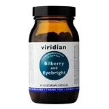 Viridian Bilberry and Eyebright (Čučoriedka a Svetlík lekársky pre kondíciu zraku) 90 kapsúl