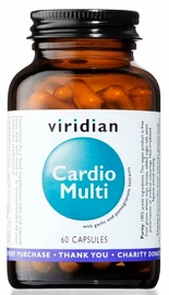 Viridian Cardio Multi (Multivitamín na kardiovaskulárny systém) 60 kapsúl