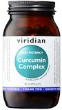 Viridian Curcumin Complex (Kurkuma, kadidlovník a zázvor) 90 kapsúl