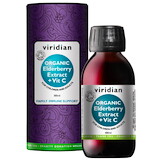 Viridian Elderberry Extract Organic + Vitamín C 100 ml