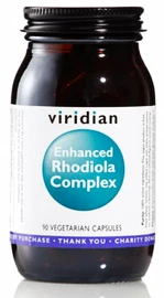 Viridian Enhanced Rhodiola Complex (Rozchodnica ružová s adaptogénmi) 90 kapsúl