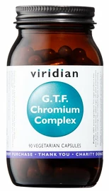 Viridian G.T.F. Chromium Complex (Komplex Zinku, ALA a Chrómu) 90 kapsúl
