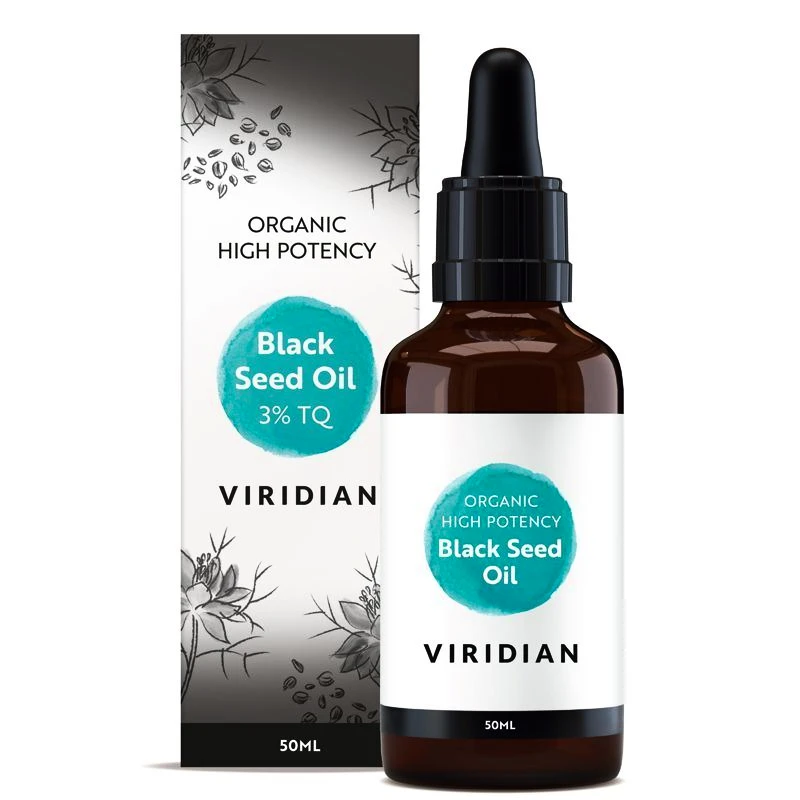 Viridian  High Potency Black Seed Oil Organic 50 ml