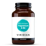 Viridian High Potency Magnesium with B6 120 kapslí