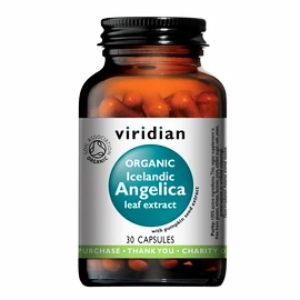 Viridian Icelandic Angelica Organic (Archangelika lekárska Bio) 30 kapsúl