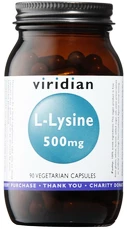 Viridian L-Lysine 500 90 kapsúl