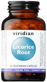 Viridian Licorice Root (Sladké drievko) 60 kapsúl