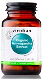 Viridian Organic Ashwagandha Extract (Indický ženšen) 60 kapsúl