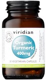 Viridian Organic Turmeric 400 mg (Kurkuma) 90 kapsúl