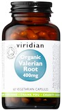 Viridian Organic Valerian Root 400 mg (Valeriána lekárska) 60 kapsúl