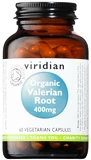 Viridian Organic Valerian Root 400 mg (Valeriána lekárska) 60 kapsúl