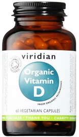 Viridian Organic Vitamin D 60 kapsúl