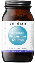 Viridian Peppermint Oil Plus (List mäty piepornej, koreň zázvoru, rascové semienko) 90 kapsúl