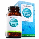 Viridian Scandinavian Rainbow Trout Oil (Rybí tuk) 90 kapsúl