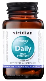 Viridian Synerbio Daily High Strength (Zmes probiotík a prebiotík) 30 kapsúl