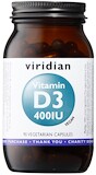 Viridian Vitamin D3 400 IU 90 kapsúl