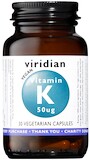 Viridian Vitamin K 50 μg 30 kapsúl