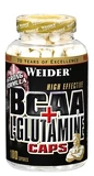 Weider BCAA + L-Glutamine 180 kapsúl