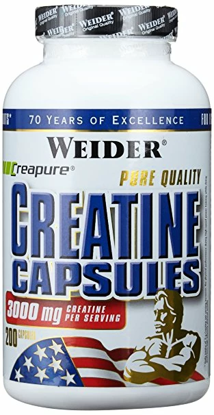 Weider  Pure Creatine Capsules 200 kapslí