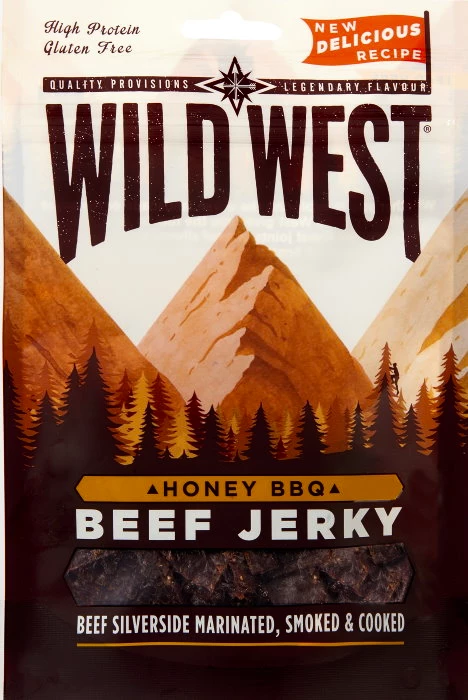 Wild West  Hovězí Jerky 25&nbsp;g