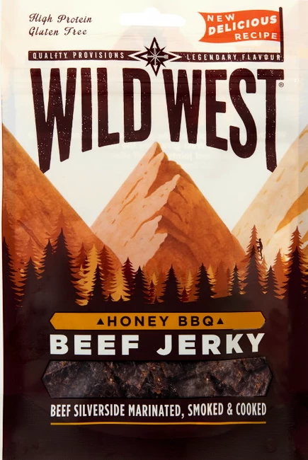 Wild West  Hovězí Jerky 25&nbsp;g