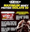 XXTREME NUTRITION Maximum Whey Protein Isolate 92 2200 g